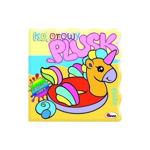 Kolorowy plusk plaża AWM WYDAWNICTWO AWM WYDAWNICTWO