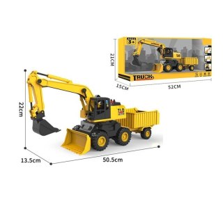 Koparka spychacz z przyczepą EUROBABY ZABAWKI EUROBABY ZABAWKI