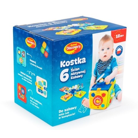 Kostka 6 ścian aktywnej zabawy DUMEL DUMEL