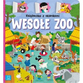Książeczka z okienkami zoo AKSJOMAT AKSJOMAT