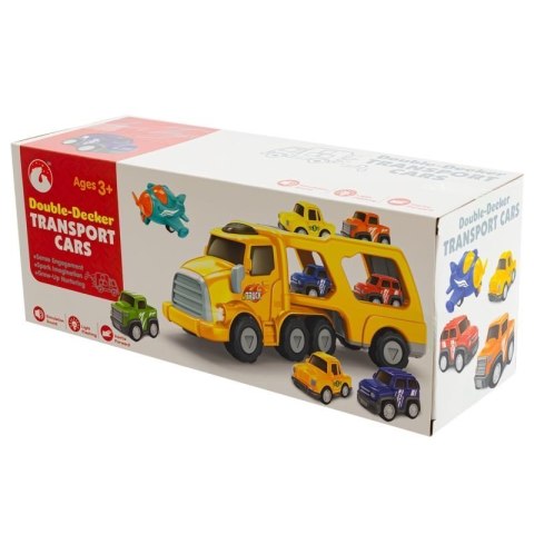 Laweta z samochodzikami EUROBABY ZABAWKI EUROBABY ZABAWKI