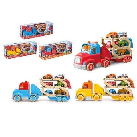 Laweta z samochodzikami EUROBABY ZABAWKI EUROBABY ZABAWKI