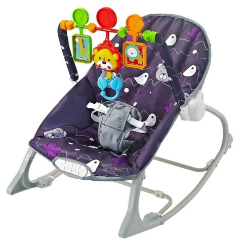 Leżaczek little forest purple EUROBABY EUROBABY