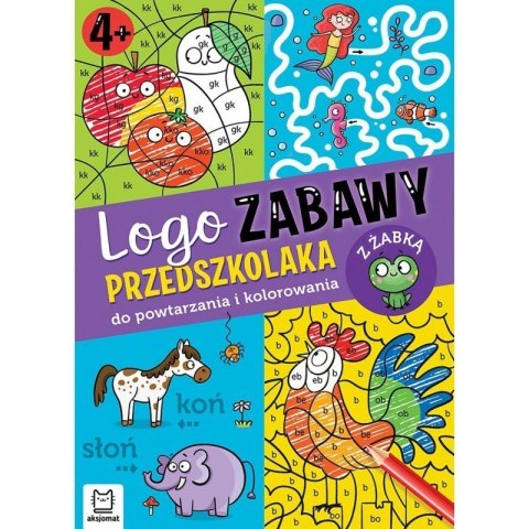 Logo zabawy przedszkolaka AKSJOMAT AKSJOMAT