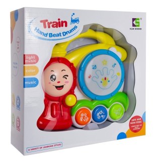 Lokomotywa bębenek 0638702 EUROBABY ZABAWKI EUROBABY ZABAWKI