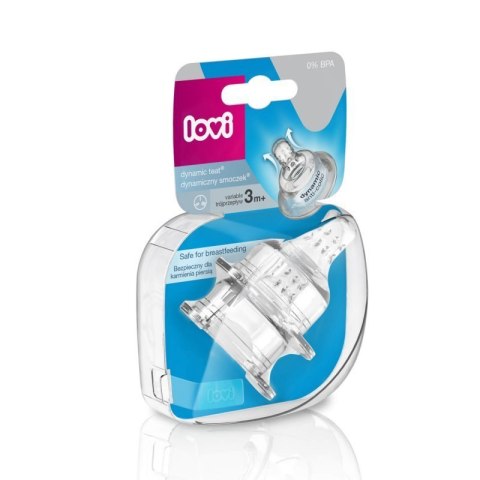 Lovi smoczek dynam.trójprz 2sz LOVI LOVI