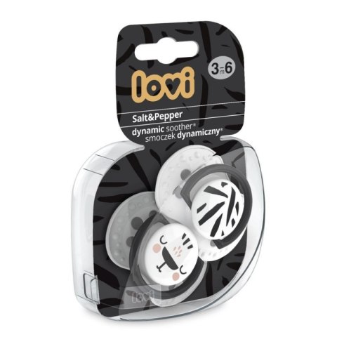 Lovi smoczek sil.3-6 salt&pepp LOVI LOVI