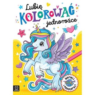 Lubię kolorować jednorożce AKSJOMAT AKSJOMAT