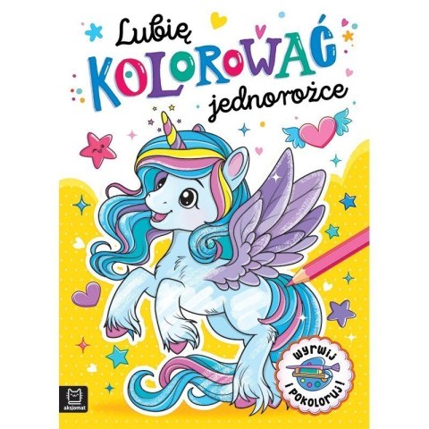 Lubię kolorować jednorożce AKSJOMAT AKSJOMAT