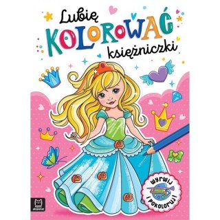 Lubię kolorować księżniczki AKSJOMAT AKSJOMAT