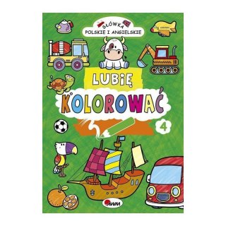 Lubie koloworać 4 AWM WYDAWNICTWO AWM WYDAWNICTWO