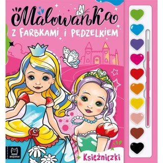 Malowanka z farbkami księżnicz AKSJOMAT AKSJOMAT