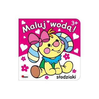 Maluj wodą słodziaki AWM WYDAWNICTWO AWM WYDAWNICTWO