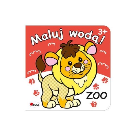 Maluj wodą zoo AWM WYDAWNICTWO AWM WYDAWNICTWO