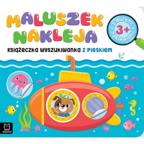 Maluszek nakleja z pieskiem 3+ AKSJOMAT AKSJOMAT