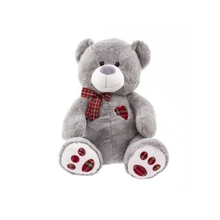 Miś plusz dn15-0013-50 grey EUROBABY ZABAWKI EUROBABY ZABAWKI