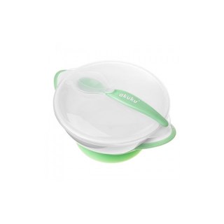Miseczka na przyssawce wh/gree AKUKU ALBIS
