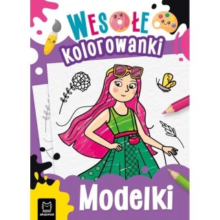 Modelki wesołe kolorowanki AKSJOMAT AKSJOMAT