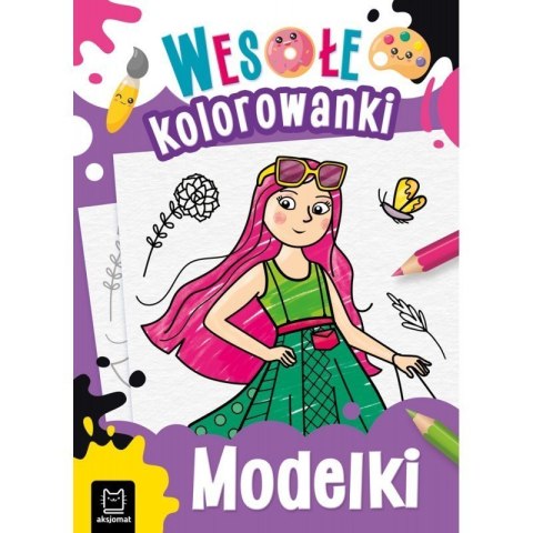 Modelki wesołe kolorowanki AKSJOMAT AKSJOMAT