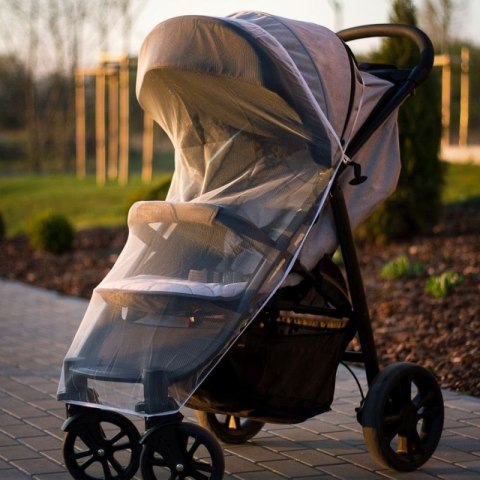 Moskitiera do wózka biała AKUKU ALBIS