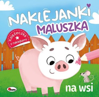 NAKLEJANKI MALUSZKA NA WSI AWM WYDAWNICTWO
