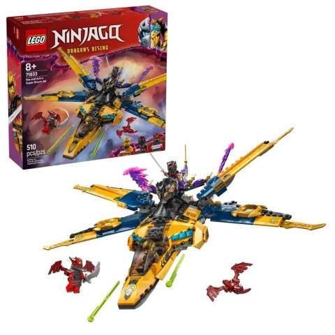 NINJAGO RAS I BURZOWY ODRZUTOW LEGO