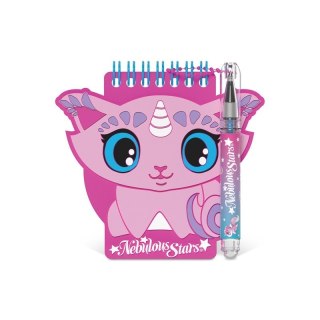 NOTES Z DŁUGOPISEM I NAKLEJKAM NEBULOUS