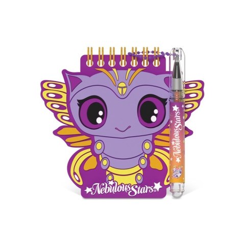 NOTES Z DŁUGOPISEM I NAKLEJKAM NEBULOUS