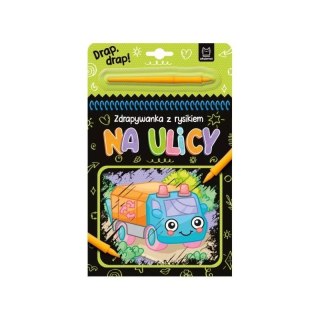 Na ulicy zdrapywanka z rys. AKSJOMAT AKSJOMAT