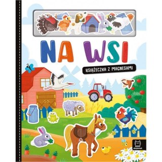 Na wsi książeczka z magnesami AKSJOMAT