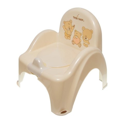 Nocnik - krzesełko miś beżowy TEGA TEGA