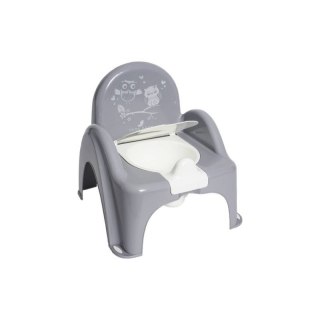 Nocnik-krzesełko sowa szary TEGA