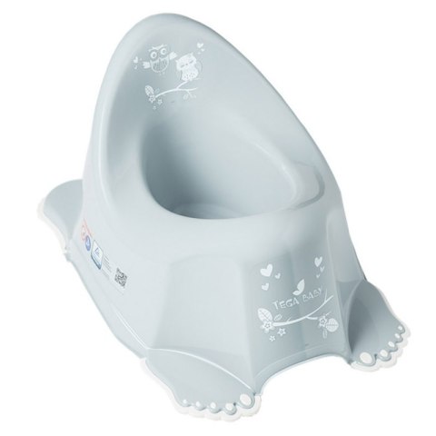 Nocnik sowa antypoślizg szary TEGA TEGA