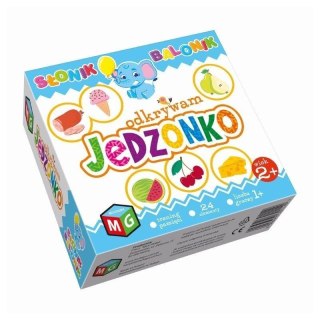 Odkrywam jedzonko-słonik balonik MULTIGRA MULTIGRA