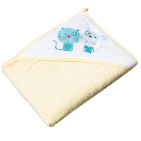 Okrycie kąp.80x80 pies,kot żół TEGA TEGA