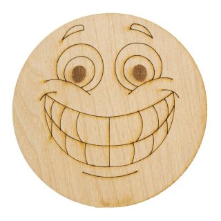 Ozd. drewniana emotka 1 ECODECO ECODECO