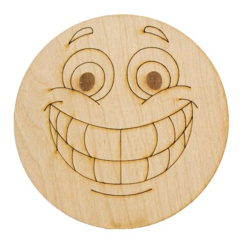 Ozd. drewniana emotka 1 ECODECO ECODECO