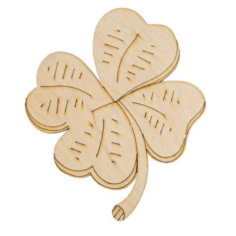 Ozd. drewniana koniczyna ECODECO ECODECO