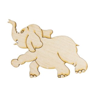 Ozd. drewniana słoń 1 ECODECO ECODECO