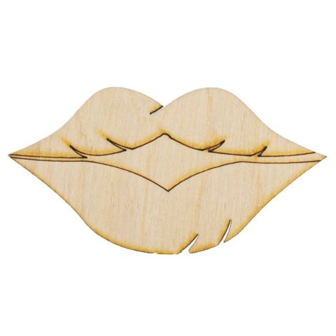 Ozd. drewniana usta ECODECO ECODECO