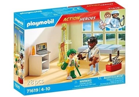 PEDIATRA Z PLUSZOWYM MISIEM PLAYMOBIL