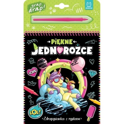 Piękne jednorożce zdrap.z rys. AKSJOMAT AKSJOMAT