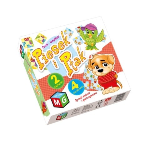 Piesek i ptak układanka MULTIGRA MULTIGRA