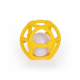 Piłka grzechotka żółta GILIGUMS GILIGUMS