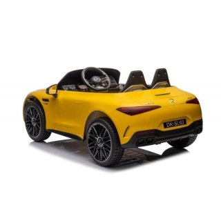 Pojazd dk-sl63 mercedes sl63 yellow EUROBABY EUROBABY