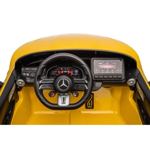 Pojazd dk-sl63 mercedes sl63 yellow EUROBABY EUROBABY