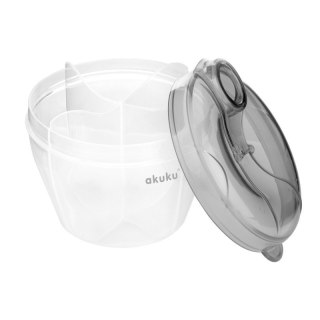 Pojem. na mleko w proszku grey AKUKU ALBIS