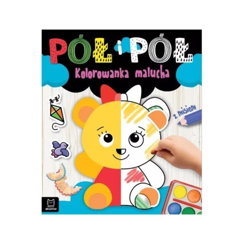 Pół i pół kol. malucha z misiem AKSJOMAT AKSJOMAT