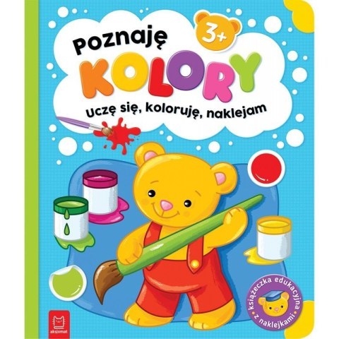 Poznaję kolory ucz.kol.nak. 3+ AKSJOMAT AKSJOMAT