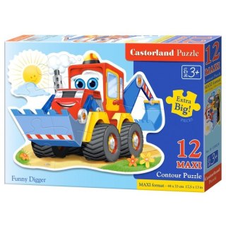 Puzzle 12 el. funny digger CASTOR CASTOR